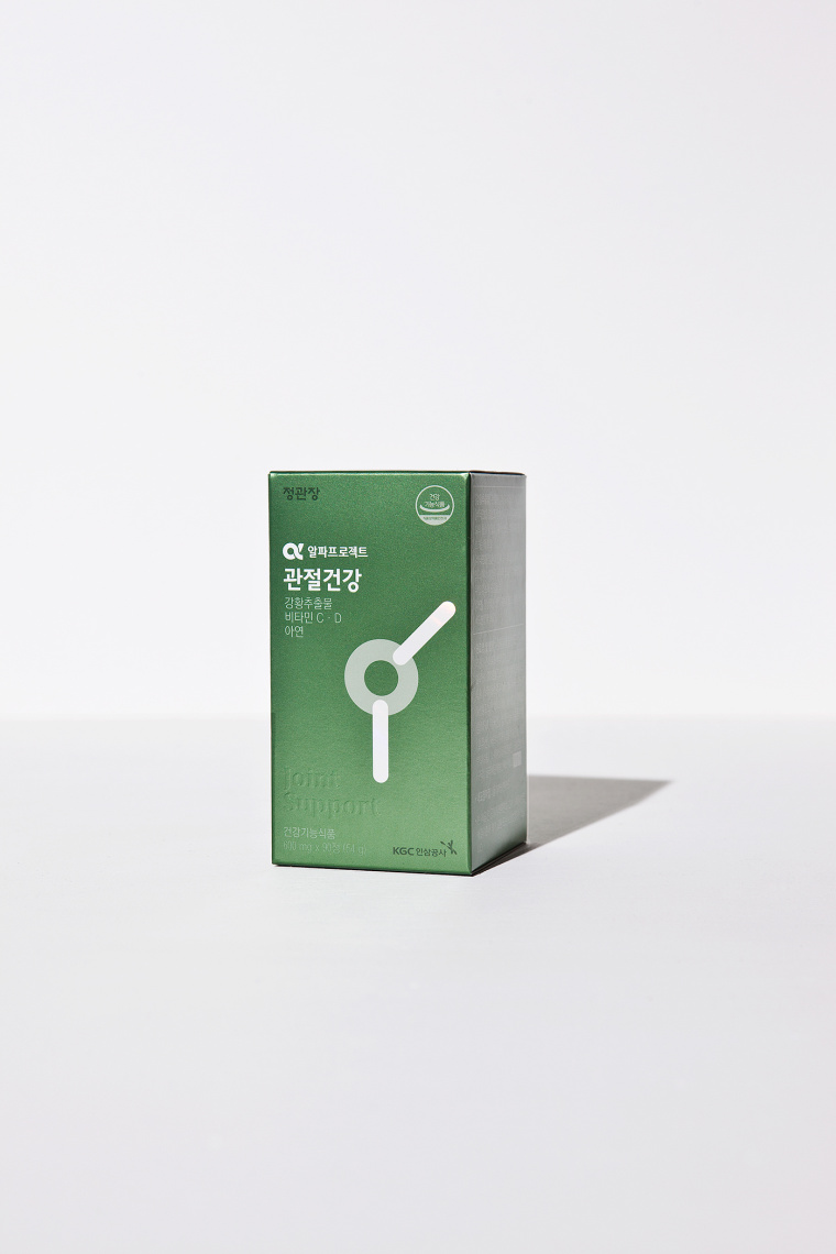 幾何人體器官圖標風格的KGK 營養保健品品牌包裝設計