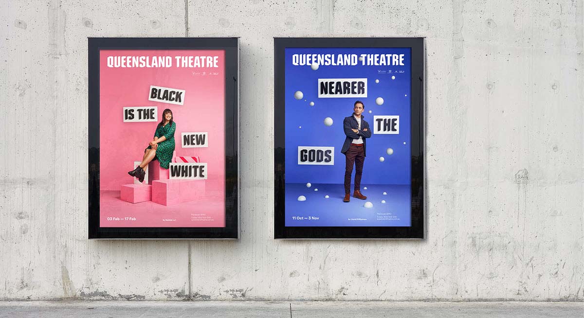 昆士蘭劇院2018宣傳海報設計拍攝制作-上海廣告設計公司