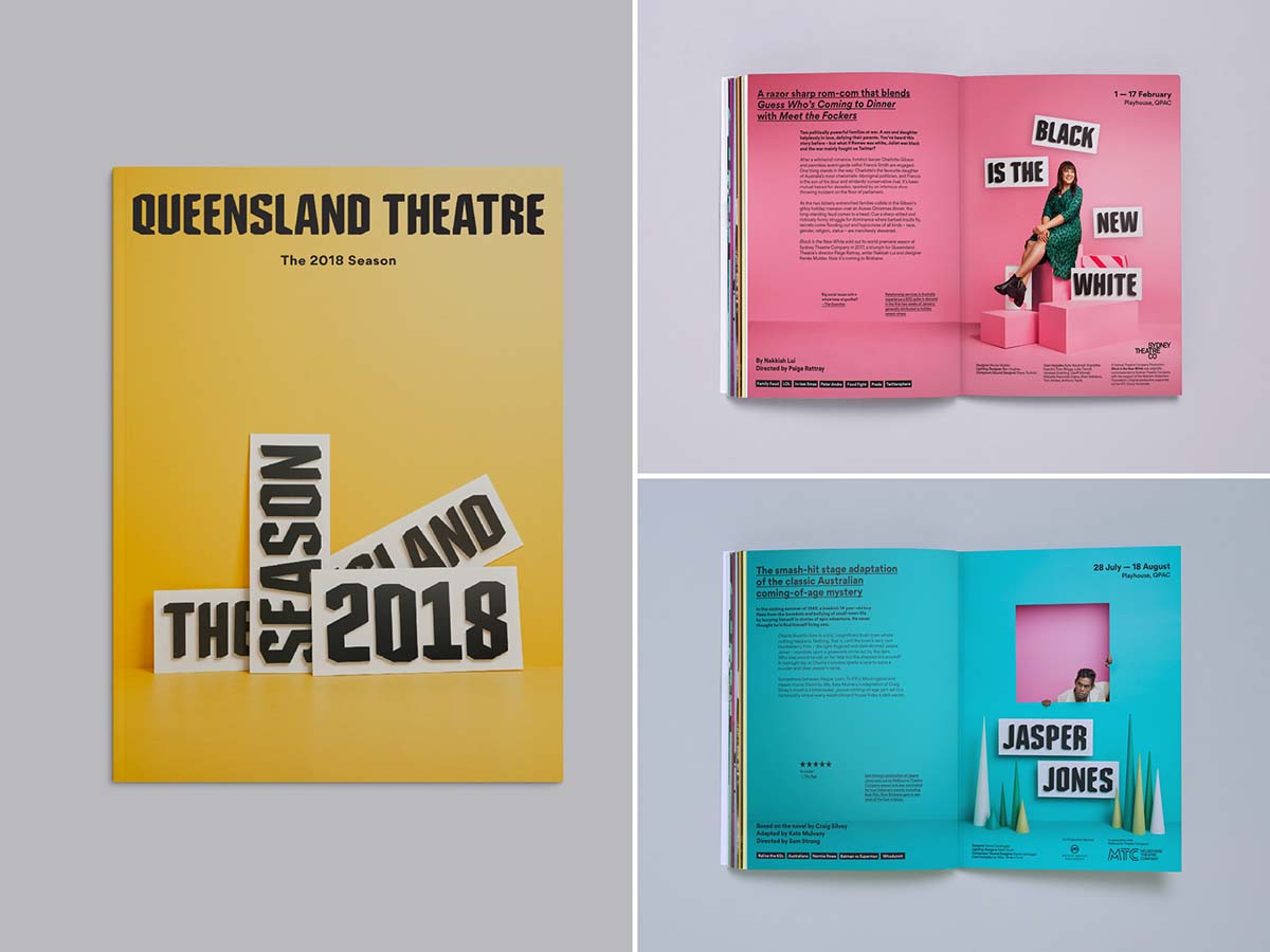 昆士蘭劇院2018宣傳海報設計拍攝制作-上海廣告設計公司