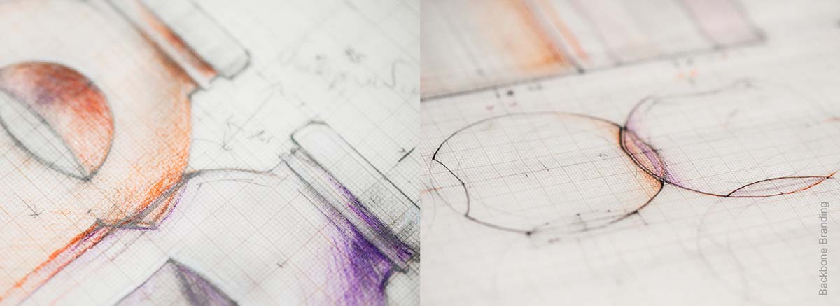 被咬了一口的Yan天然健康有機果汁飲料產品包裝設計瓶型設計
