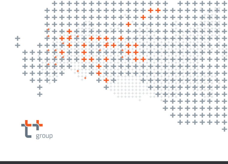 T + group電力和供熱私企品牌VI設計logo設計欣賞