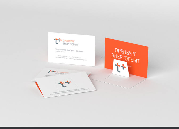 T + group電力和供熱私企品牌VI設計logo設計欣賞-名片設計