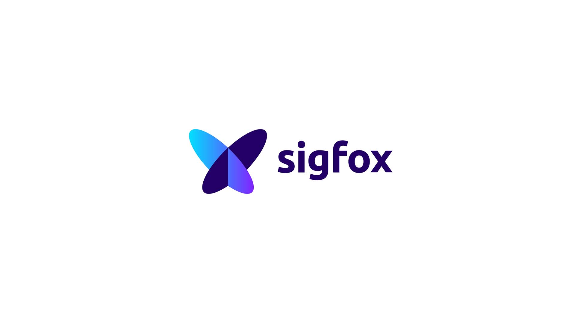 活環科技蝴蝶風格全球物聯網動力公司Sigfox品牌VI視覺形象設計-蝴蝶標志