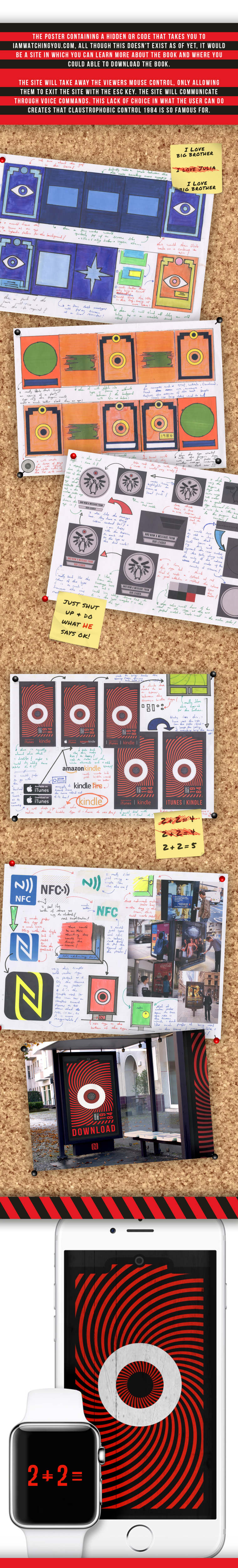 壓抑而痛苦的《一九八四》循環(huán)動(dòng)態(tài)海報(bào)設(shè)計(jì)-上海海報(bào)設(shè)計(jì)公司