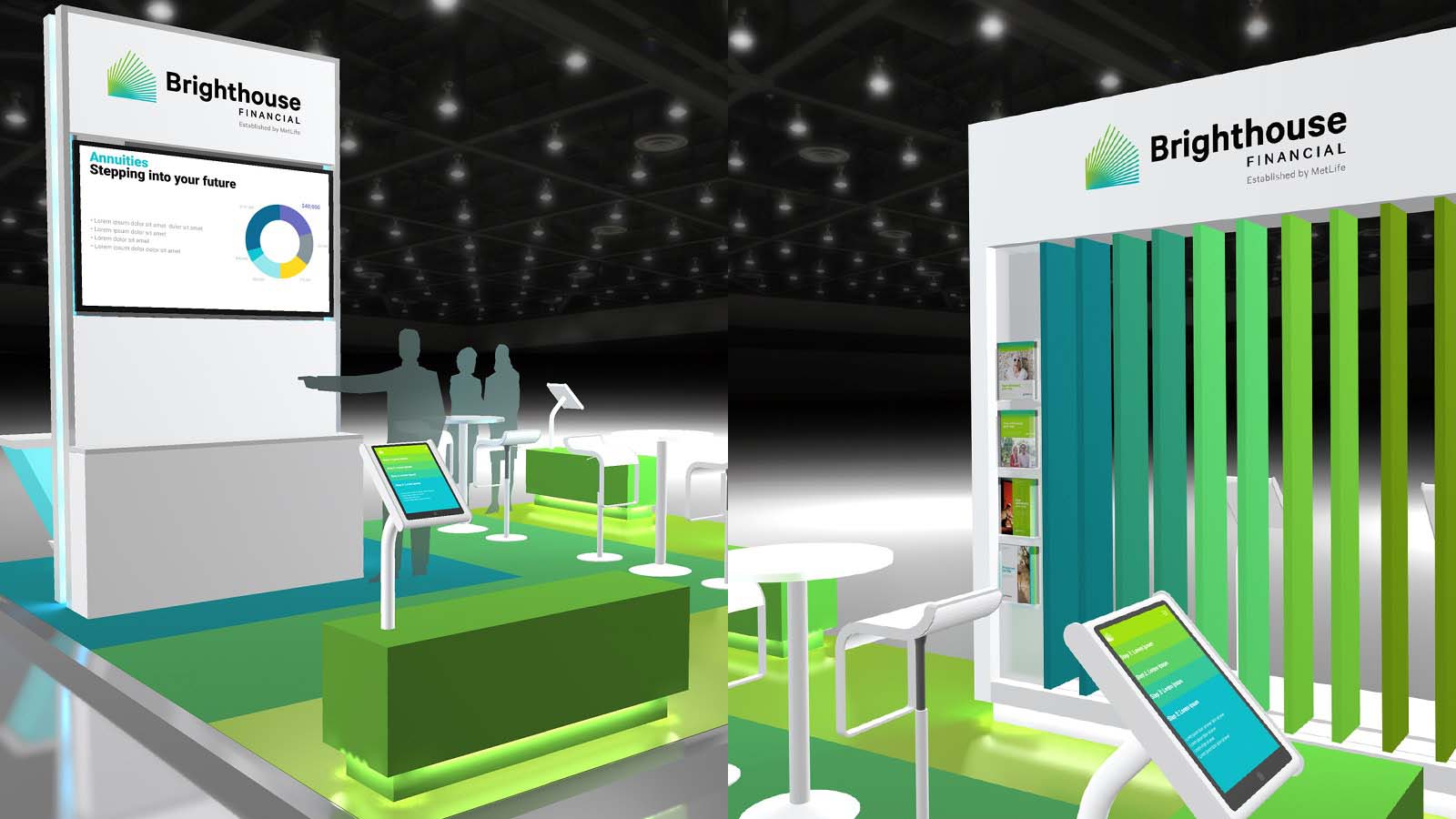 活力與樂(lè)觀的BRIGHTHOUSE 金融公司品牌全案視覺(jué)形象VI設(shè)計(jì)-展會(huì)設(shè)計(jì)