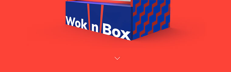 上海VI設計公司分享極具視覺沖擊力的Wok''''n''''Box 外賣餐飲品牌vi設計