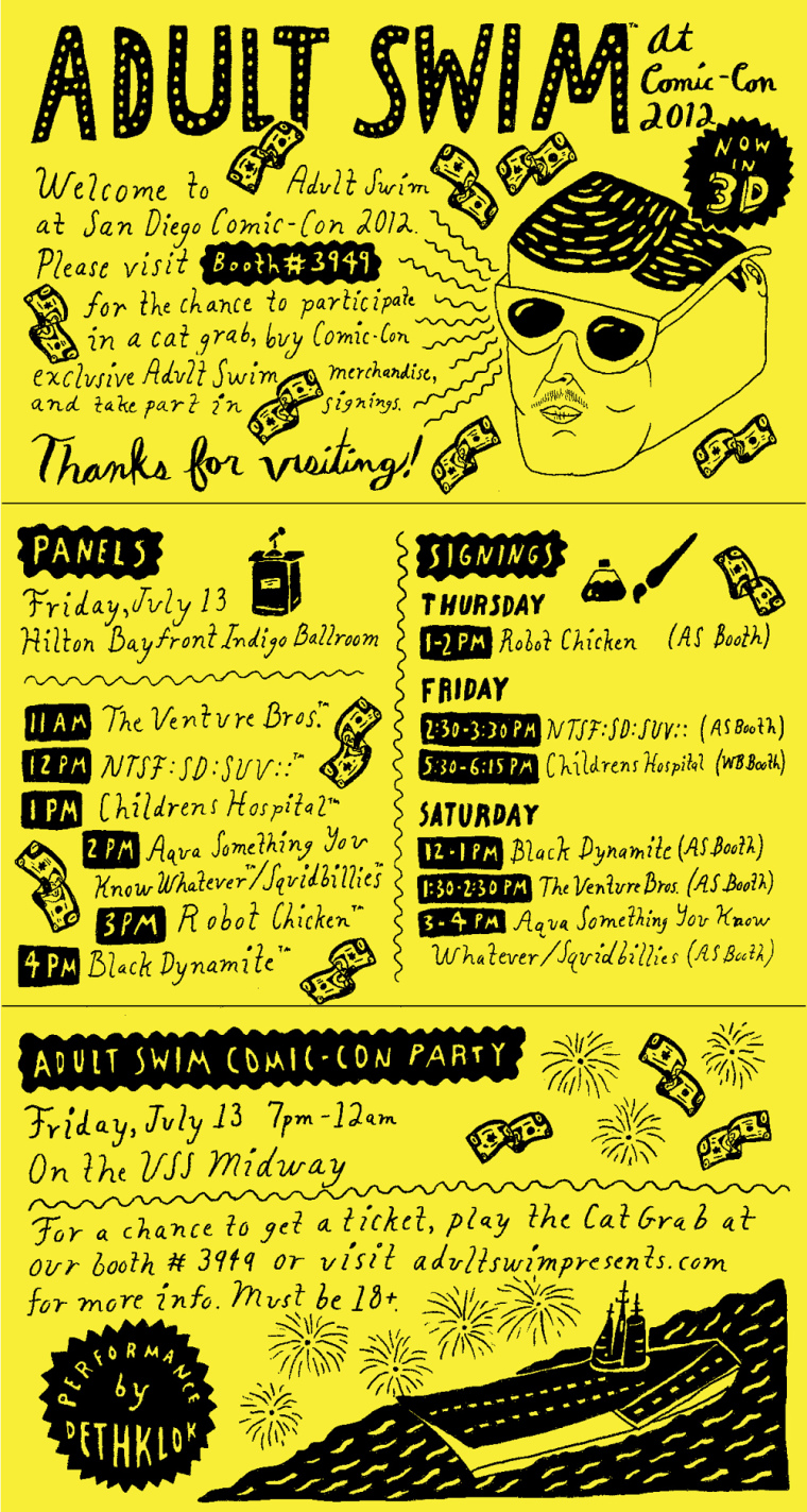 涂鴉風格的3D泳鏡營銷宣傳畫冊物料創意設計-上海畫冊設計公司