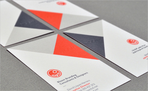 BLOOM品牌設(shè)計(jì)機(jī)構(gòu)圓形花朵標(biāo)志設(shè)計(jì)與三角色塊品牌vi形象設(shè)計(jì)