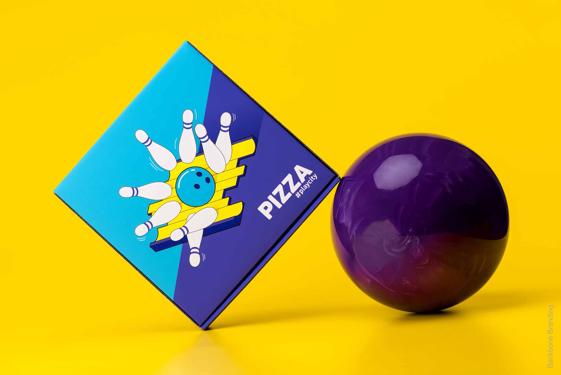 矢量圖畫風格Play City 娛樂公園vi形象設計——展現游戲與現實交融