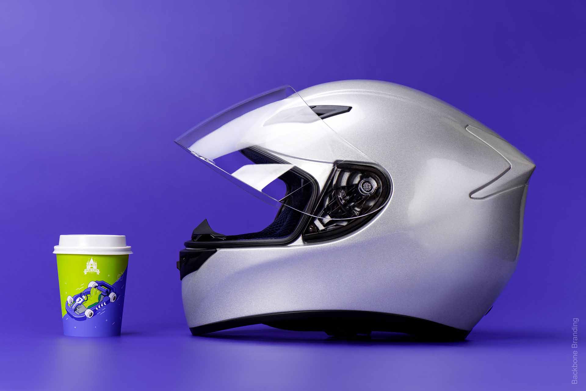 矢量圖畫風格Play City 娛樂公園vi形象設計——展現游戲與現實交融