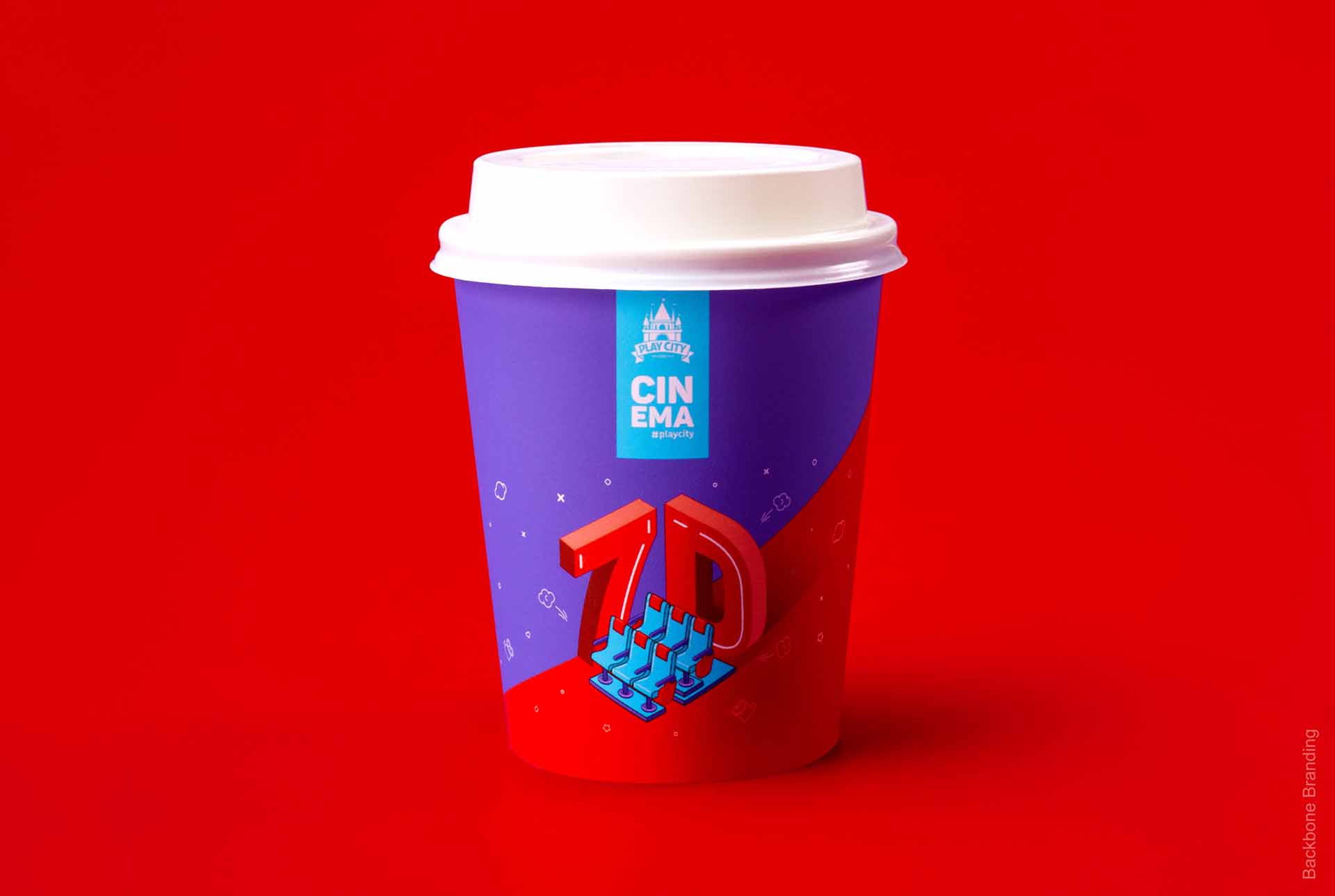 矢量圖畫風格Play City 娛樂公園vi形象設計——展現游戲與現實交融