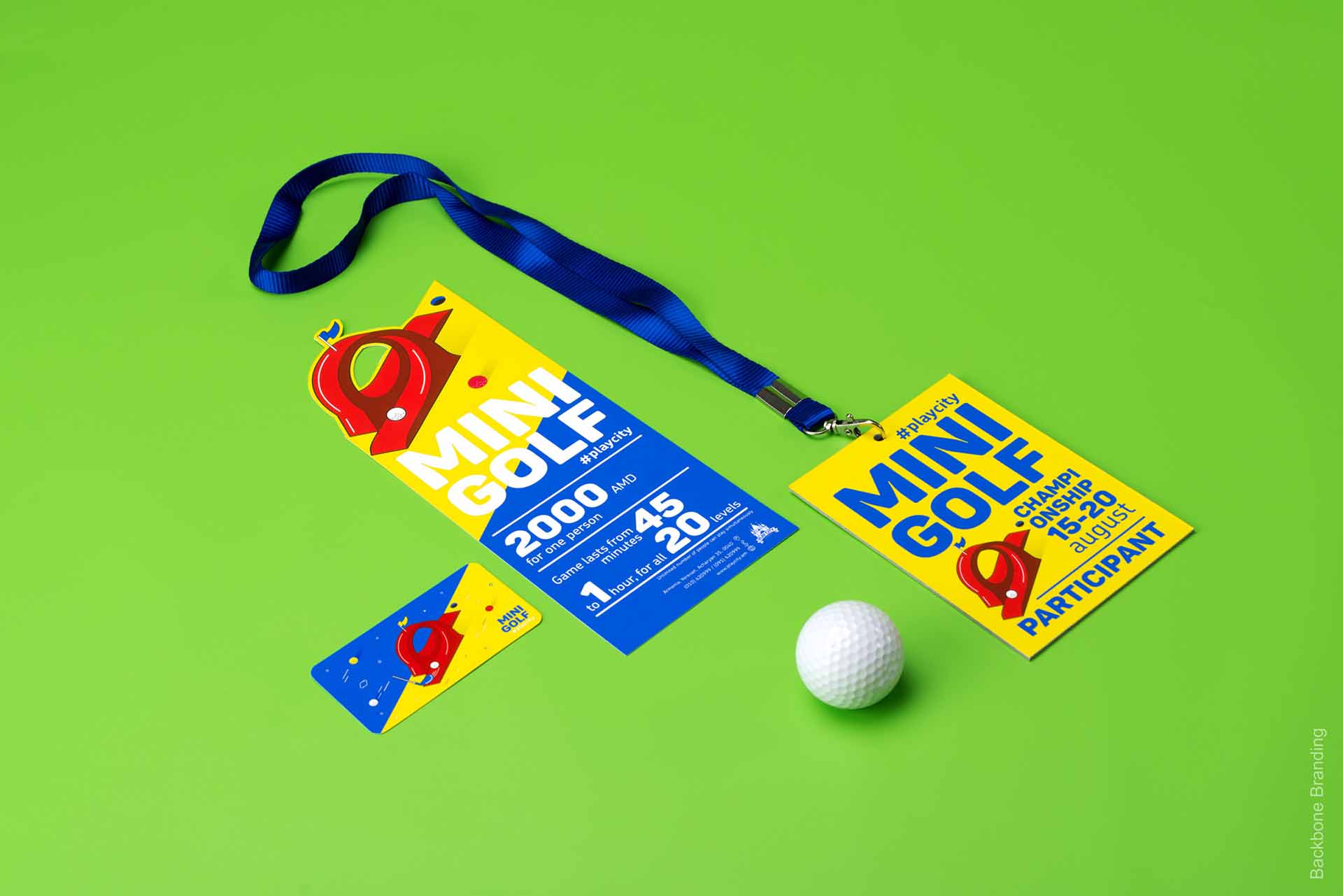 矢量圖畫風格Play City 娛樂公園vi形象設計——展現游戲與現實交融