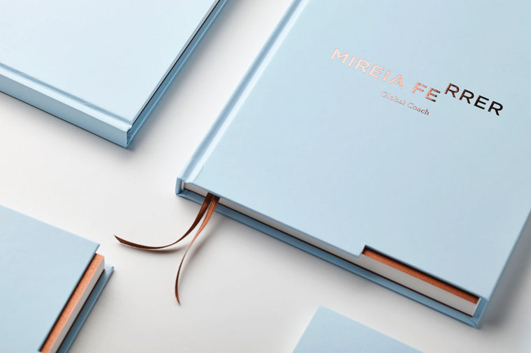 尊貴而優雅的生活教練Mireia Ferrer品牌VI形象設計
