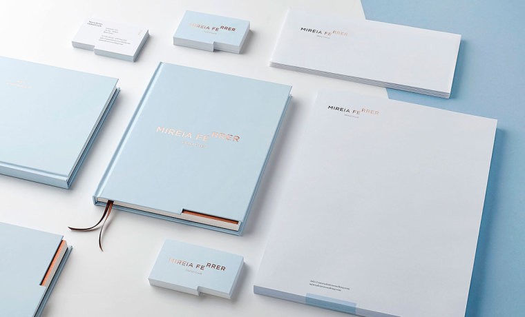 尊貴而優雅的生活教練Mireia Ferrer品牌VI形象設計