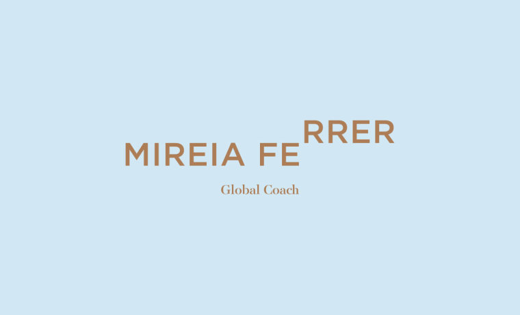 尊貴而優雅的生活教練Mireia Ferrer品牌VI形象設計-標志設計