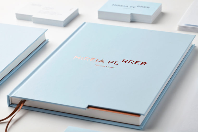 尊貴而優雅的生活教練Mireia Ferrer品牌VI形象設計