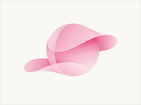 上海標志設計公司欣賞：28個重疊漸變色標志設計理念案例