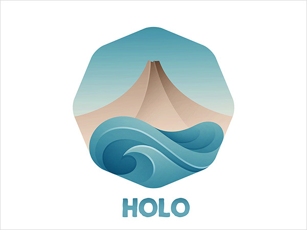 上海標志設計公司欣賞：28個重疊漸變色標志設計理念案例