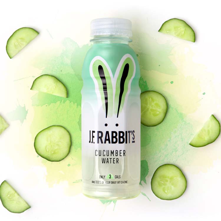 可愛俏皮的J.F. Rabbit''''''''''''''''s植物蔬菜飲料包裝設計