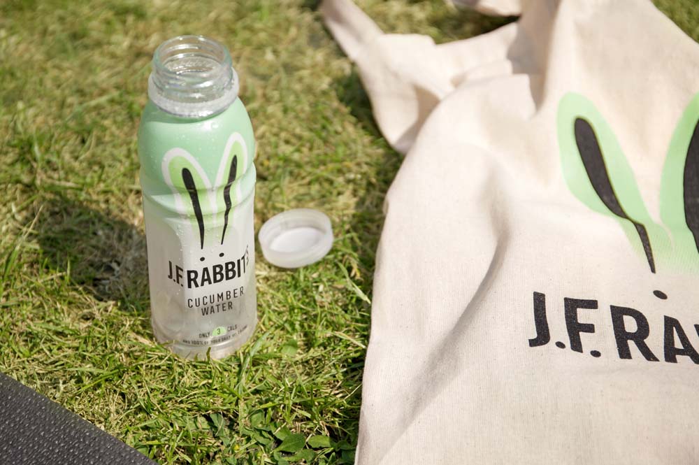 可愛俏皮的J.F. Rabbit''''''''''''''''s植物蔬菜飲料包裝設計與品牌標志設計