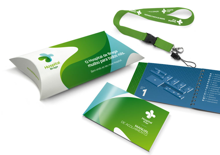 Braga國際性醫療保健醫院標志設計VI設計-上海VI設計公司