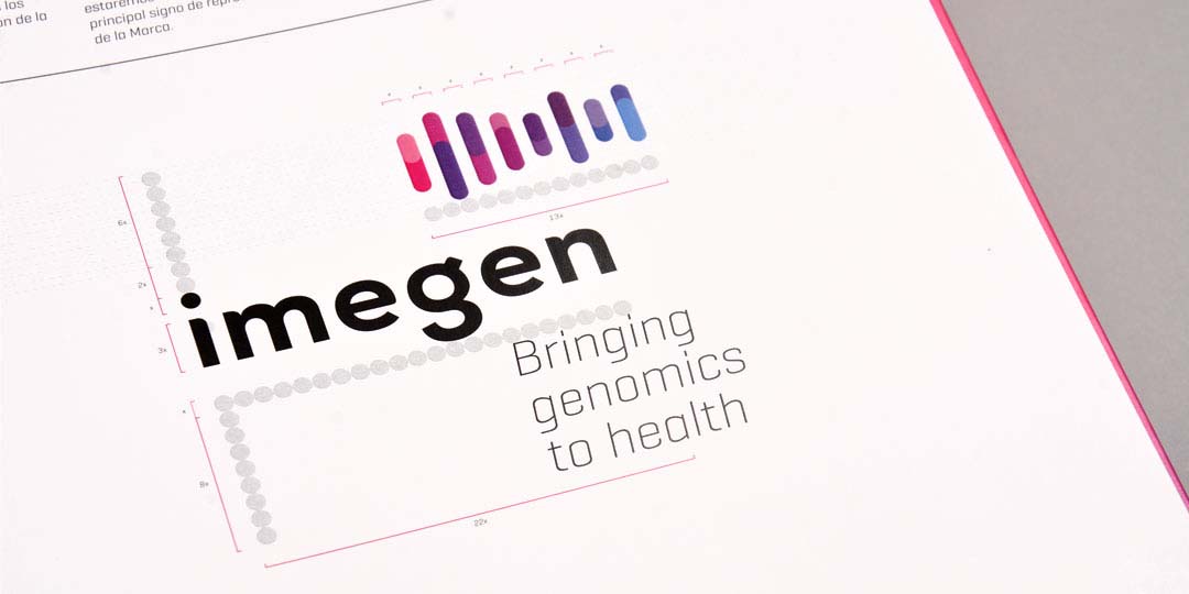 MEGEN人類遺傳學基因品牌標志設計VI設計