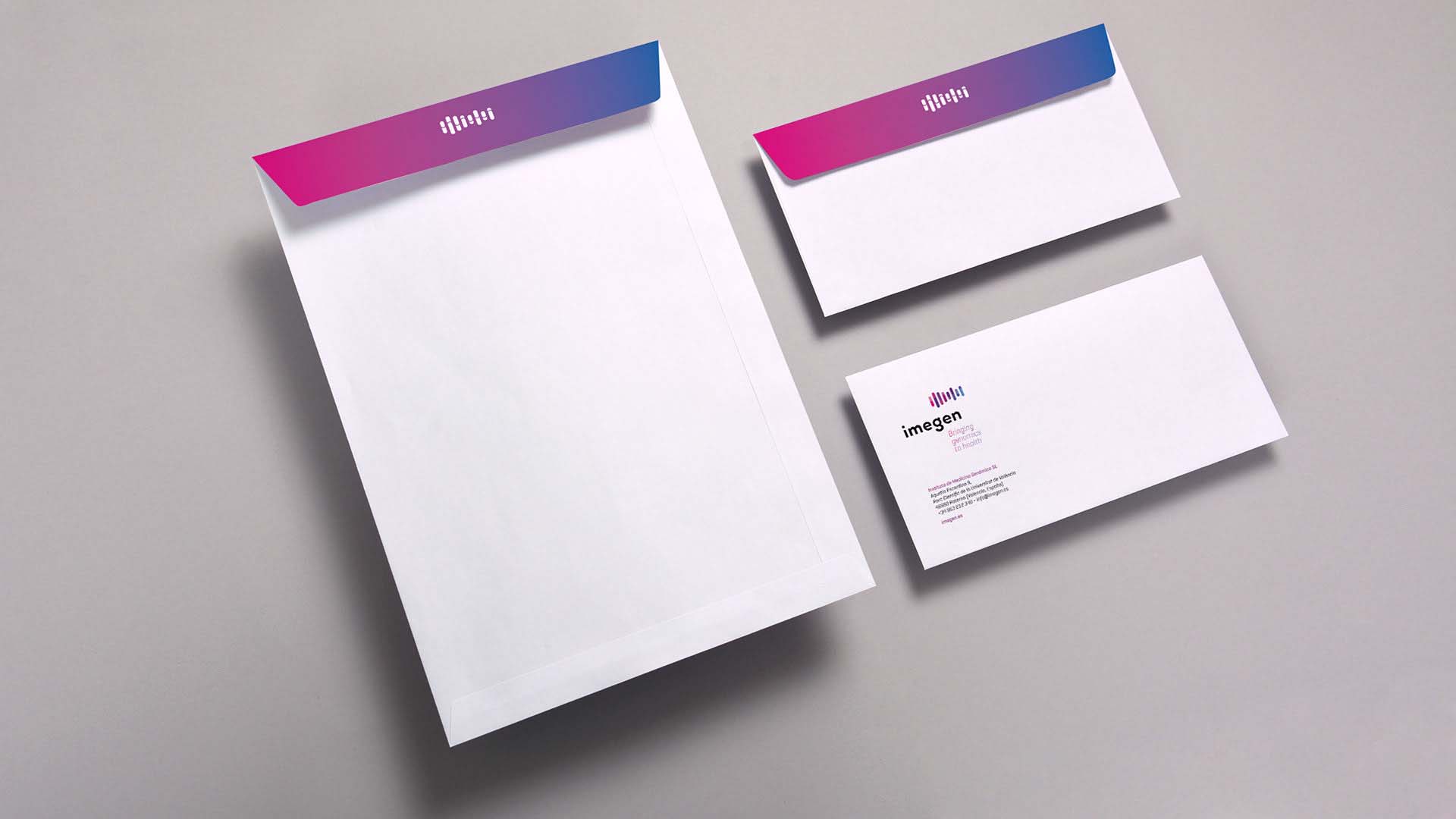 MEGEN人類遺傳學基因品牌標志設計VI設計品牌視覺形象設計