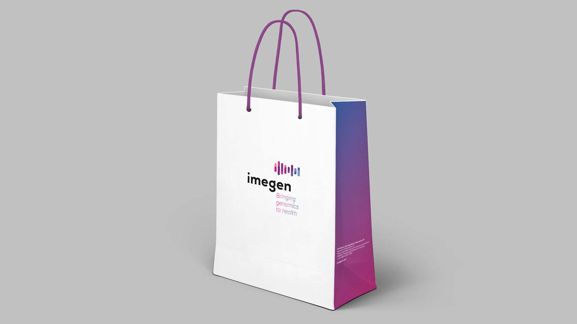 MEGEN人類遺傳學基因品牌標志設計VI設計品牌視覺形象設計