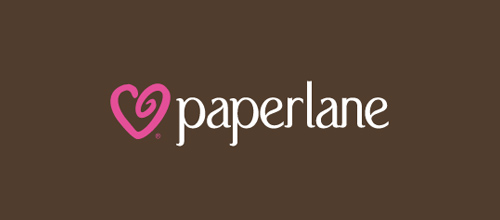 表達愛情愛心的心形logo設計-PAPERLANE