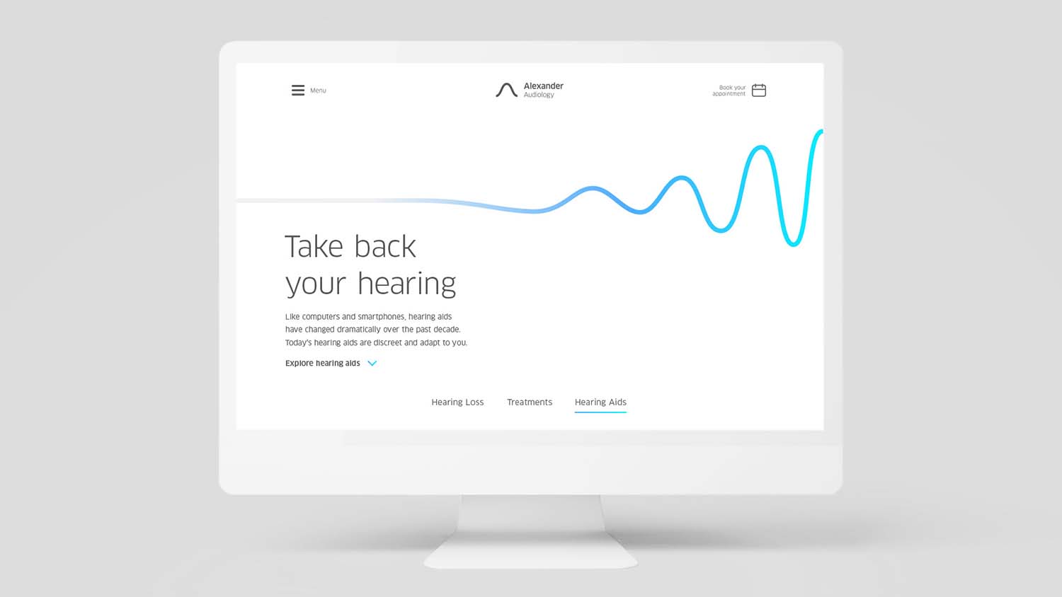 Alexander 聽力訓(xùn)練醫(yī)療機構(gòu)品牌VI設(shè)計-極致簡潔線性設(shè)計