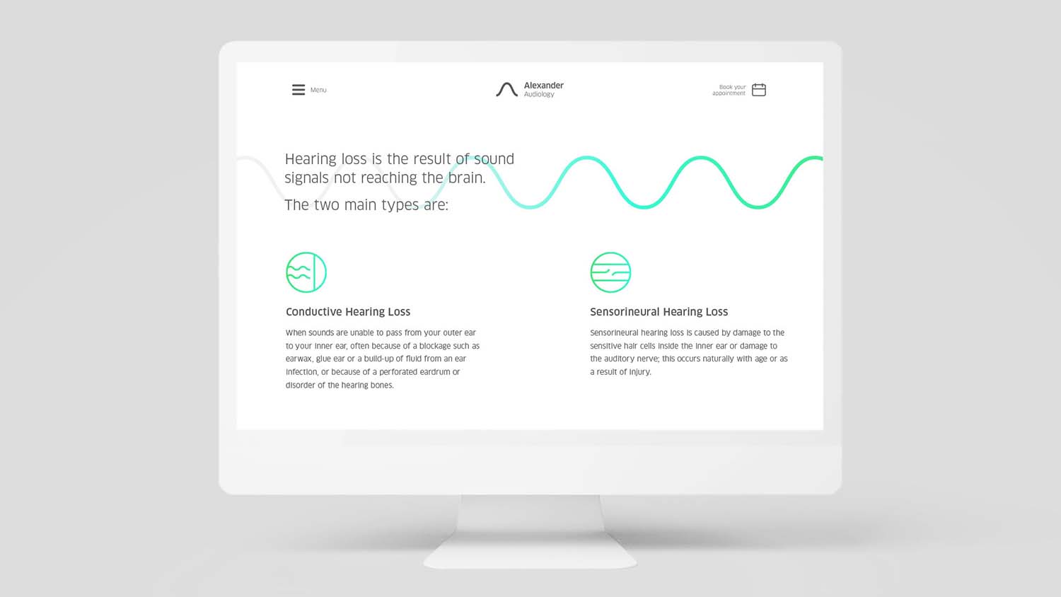 Alexander 聽力訓(xùn)練醫(yī)療機構(gòu)品牌VI設(shè)計-極致簡潔線性設(shè)計