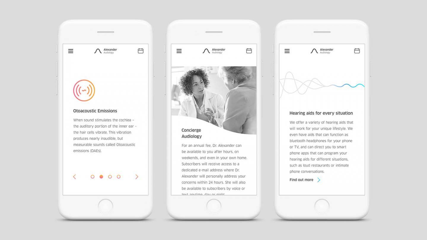 Alexander 聽力訓(xùn)練醫(yī)療機構(gòu)品牌VI設(shè)計-極致簡潔線性設(shè)計