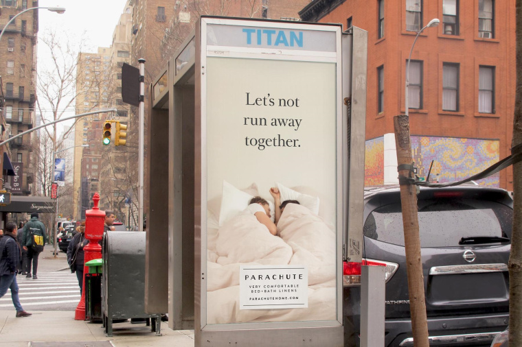 Parachute床單家居服品牌平面創意廣告“使家庭生活回歸慢節奏”篇-我們要不要一起逃跑