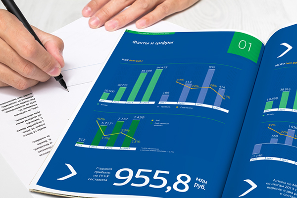 Transfin-M 貨運租賃公司年度報告企業宣傳畫冊設計
