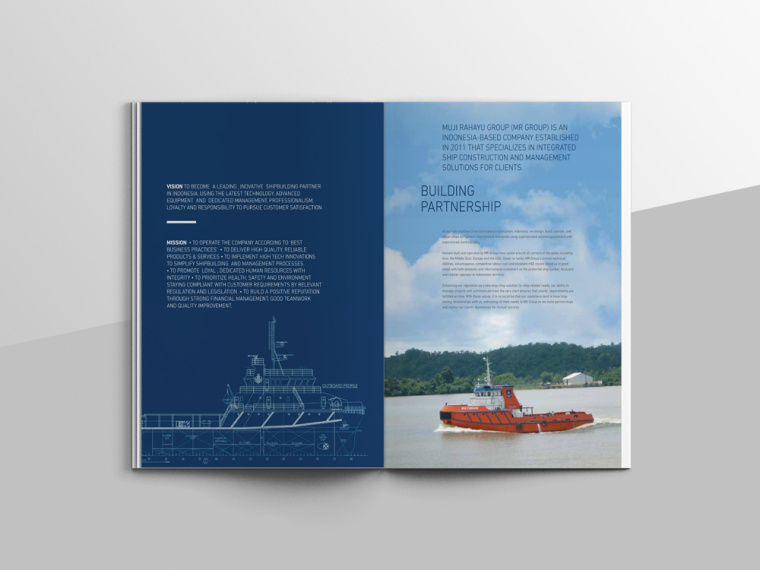 MR Group 船舶建設制造公司宣傳畫冊設計-上海畫冊設計公司