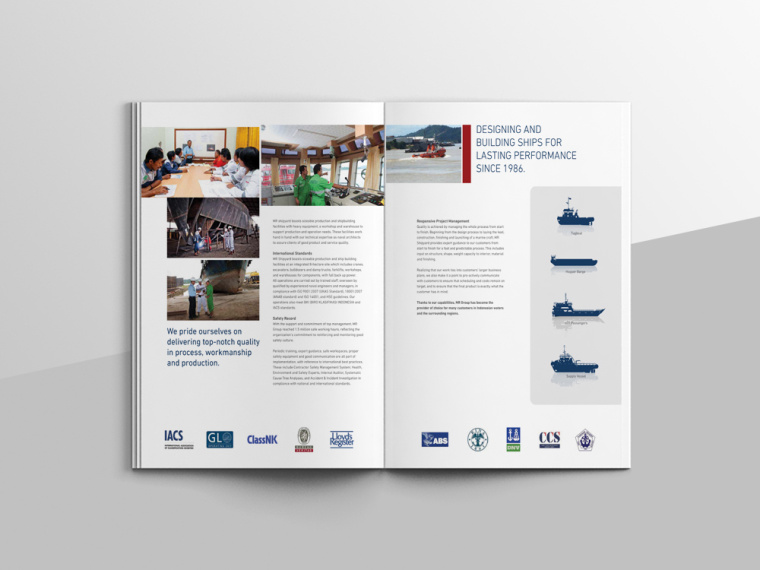 MR Group 船舶建設制造公司宣傳畫冊設計-上海畫冊設計公司