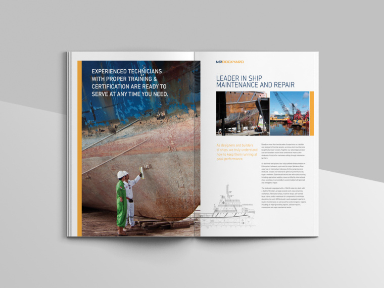MR Group 船舶建設制造公司宣傳畫冊設計-上海畫冊設計公司