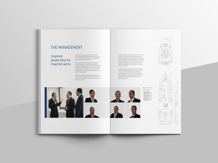 MR Group 船舶建設制造公司宣傳畫冊設計-上海畫冊設計公司