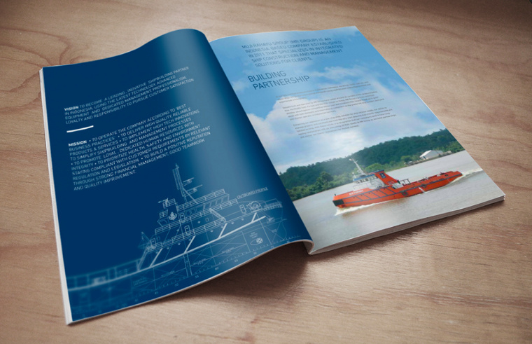 MR Group 船舶建設制造公司宣傳畫冊設計-上海畫冊設計公司