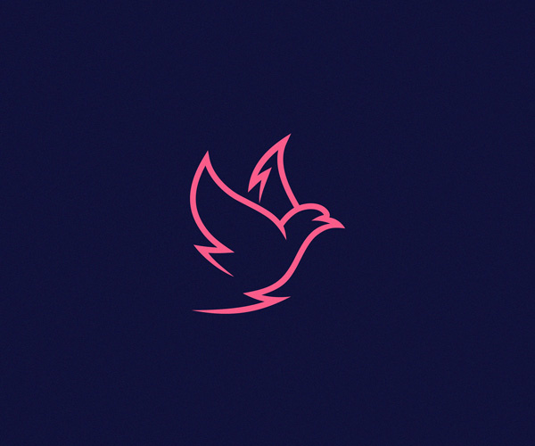 上海標志設計公司推薦：20+必須欣賞的薄線條動物標志設計