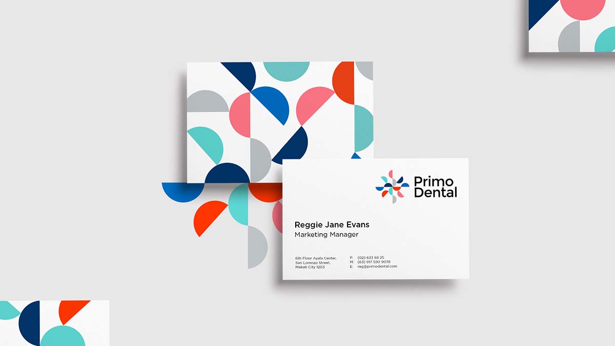 傳達微笑理念的Primo Dental牙科牙醫連鎖機構logo設計品牌VI形象設計