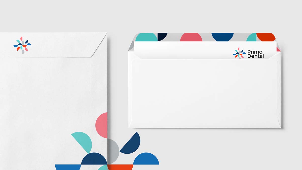 傳達微笑理念的Primo Dental牙科牙醫連鎖機構logo設計品牌VI形象設計