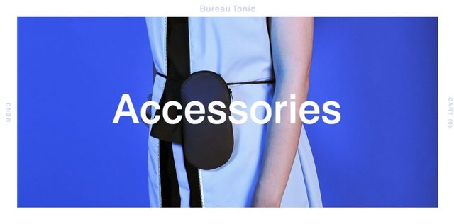 極簡主義網頁設計- 一屏一焦點