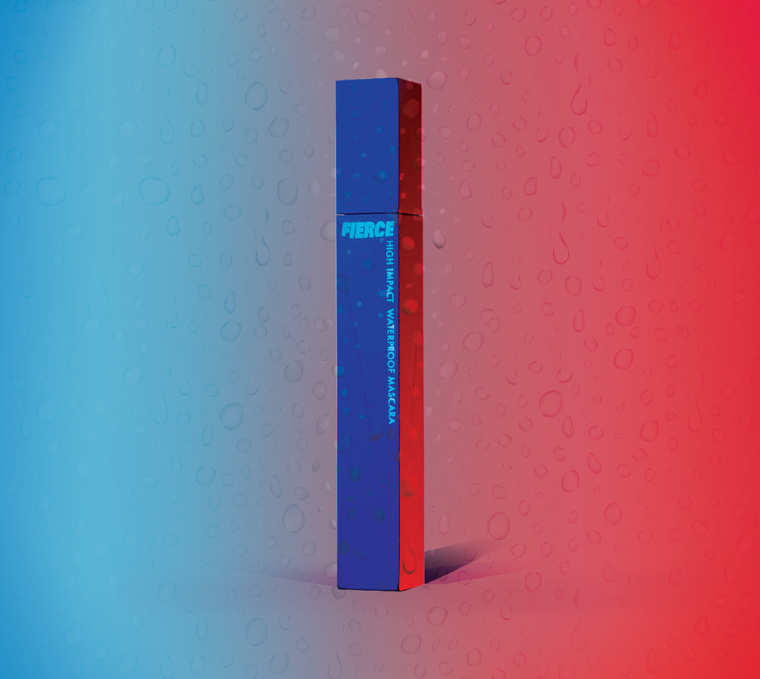 睫毛膏和假睫毛產品包裝設計