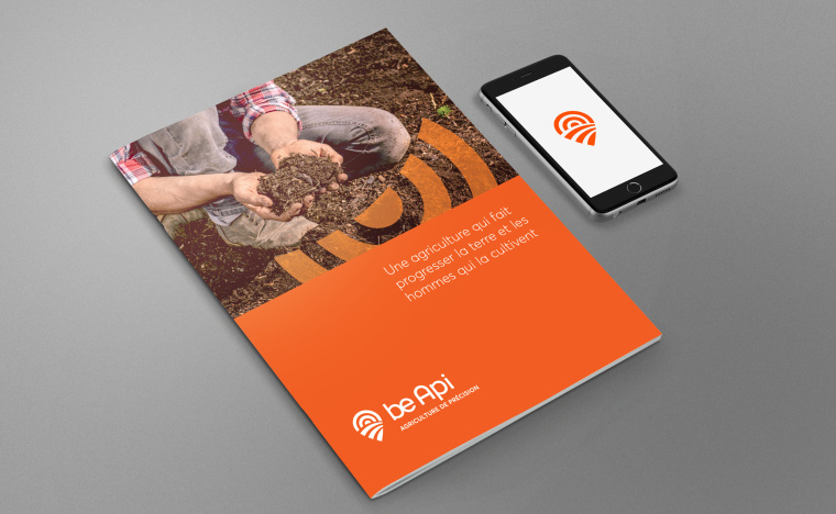 Be Api 法國精準農業合作組織品牌VI視覺識別設計標志設計