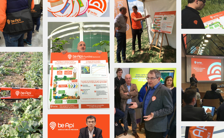 Be Api 法國精準農業合作組織品牌VI視覺識別設計標志設計