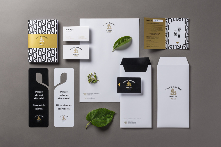 獅子花園酒店獅子標(biāo)志設(shè)計(jì)品牌VI設(shè)計(jì)