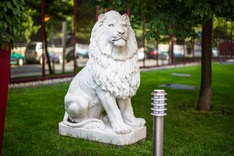 獅子花園酒店獅子標(biāo)志設(shè)計(jì)品牌VI設(shè)計(jì)