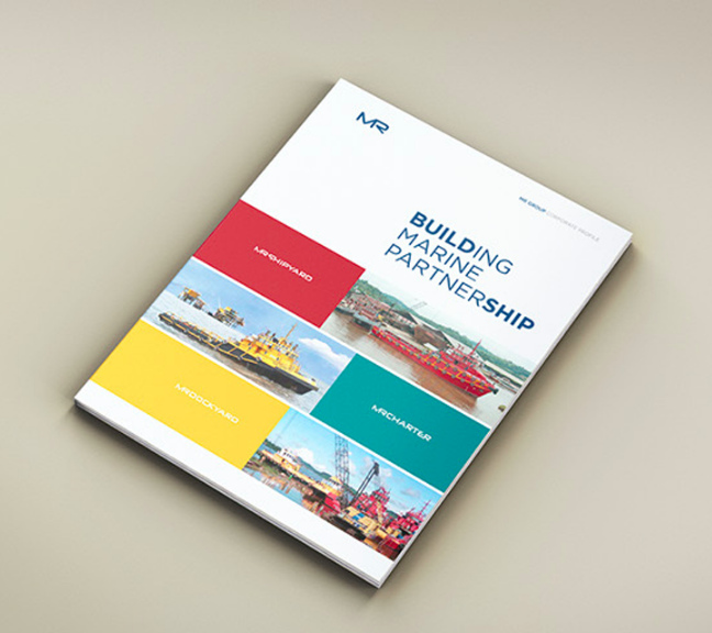 MR Group 船舶建設制造公司宣傳畫冊設計-上海畫冊設計公司