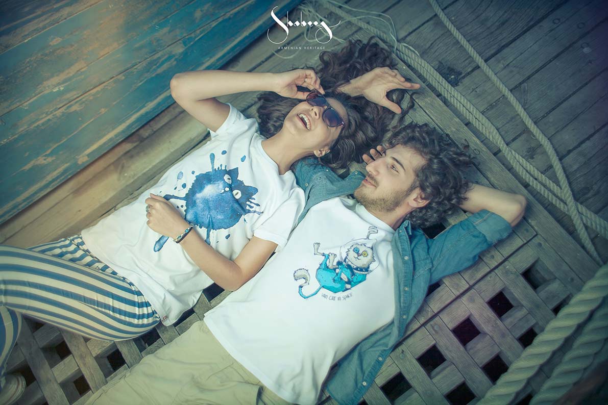 像素民族風格Shabeeg亞美尼亞服裝品牌視覺設計